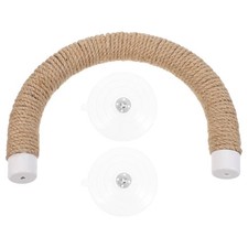 Parrot Claw Grinding Toy Perch Platform Bird Toys Wood Stand Large Rope Soft