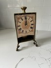 New Timeworks Brass French Table Clock Originally $125 — photo 8