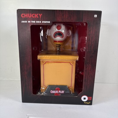 ⚠️HAS CRACK⚠️ Spirit Halloween Childs Play 2 Chucky Jack In