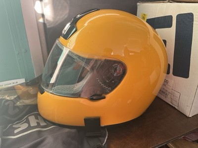 ebay shoei rf-1200 large brilliant yellow YELLOW MOTORCYCLE HELMET Shoei RF-800 Large In Box…pre-owned…NICE!