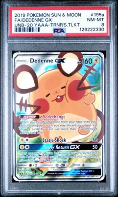 Dedenne GX 195A/214 Alternate Art Holo for sale online | eBay