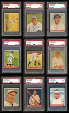 1933 Goudey All-PSA Near Complete Set / Lot 4 - VG/EX 5696471 (173 / 239 cards)