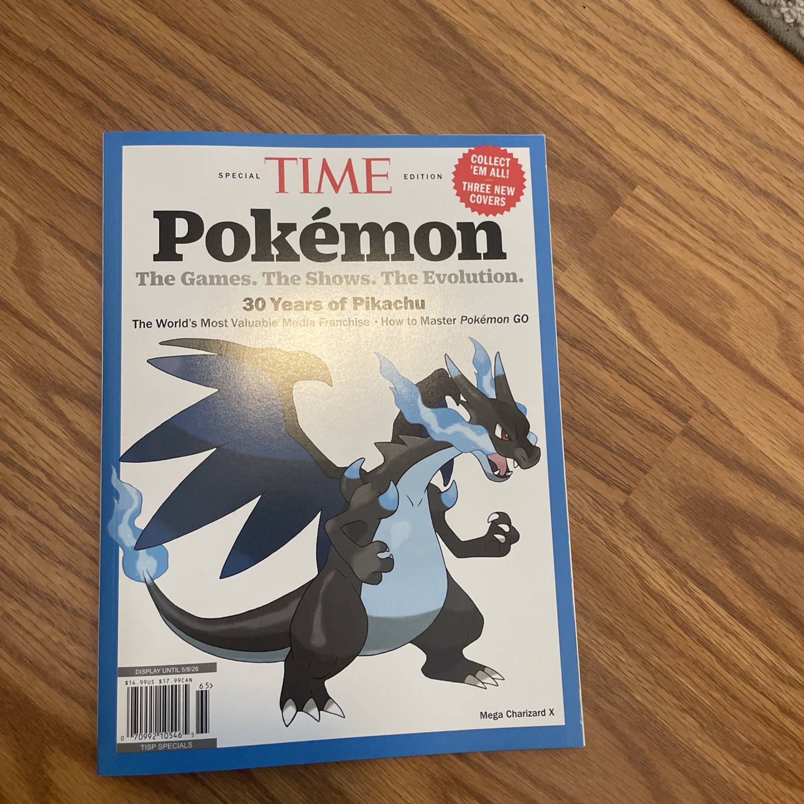 Купить Специальный выпуск журнала Time Pokémon Mega Charizard X ...