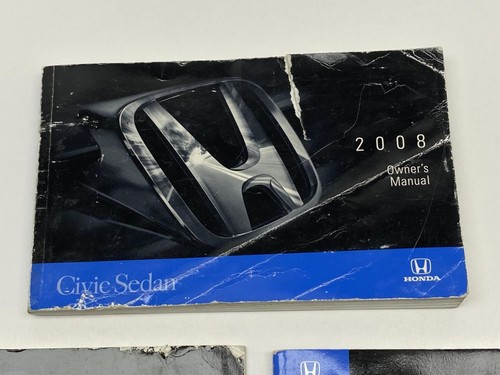 Manual del propietario Honda Civic 2008 sedán 86734 - Imagen 2 de 12