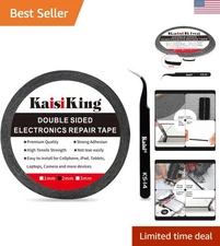 2mm LCD Repair Tape with Tweezers - Strong & Waterproof for Devices