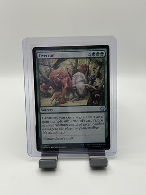 MTG, Overrun $3 ORDER MIN 230 Foundations Regular