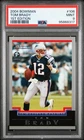2004 Bowman Tom Brady #106 1st Edition PSA 9 Patriots Football Card