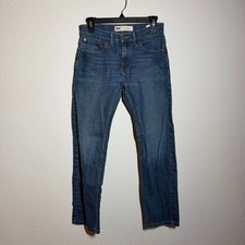 Levi's 511 Slim Fit Jeans Boys 16 Reg 28x28 Blue Medium Wash Denim Straight Leg