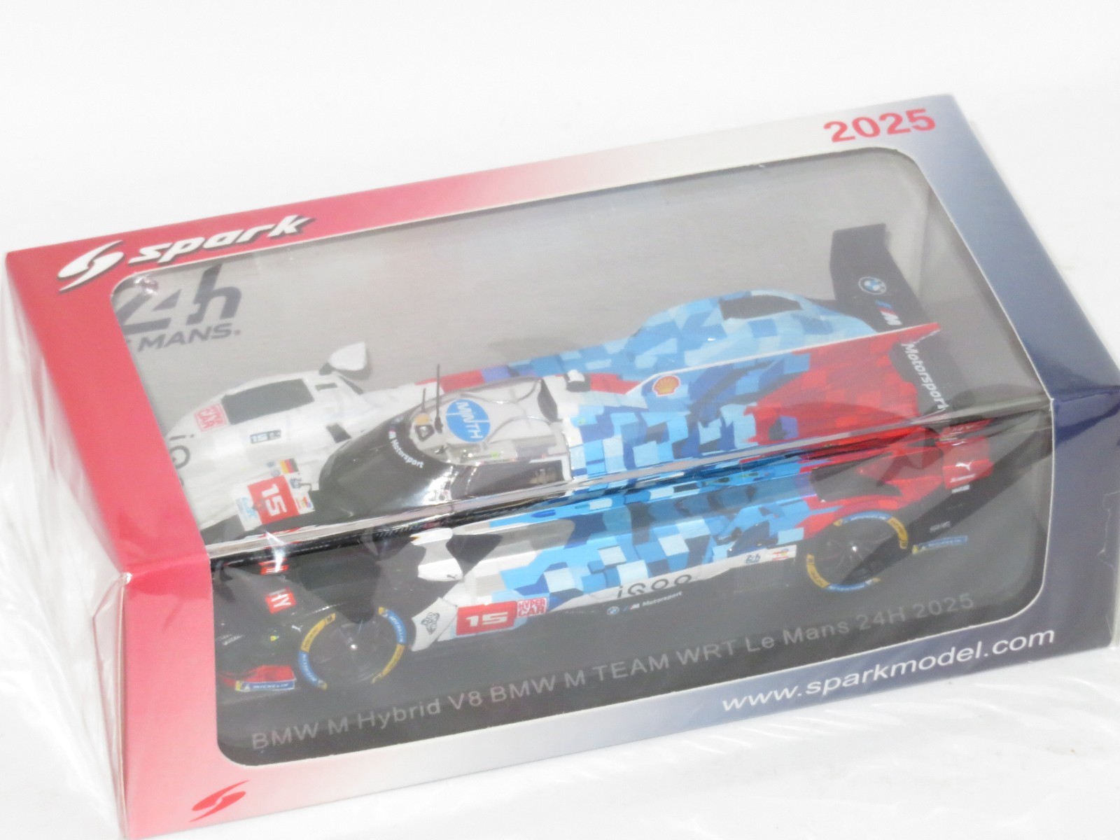 1/43 BMW M Hybrid V8  BMW M Team WRT  Le Mans 24 Hrs 2025 #15 K.Magnussen