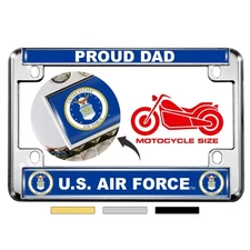 [Officially Licensed Product] - Motorcycle Metal License Plate Frame Frame with