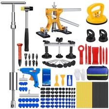 Car Dent Puller Kit, 135pcs Paintless Dent Removal Kit, Car Dent Repair Kit w...