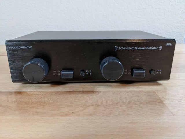 2 source speaker selector