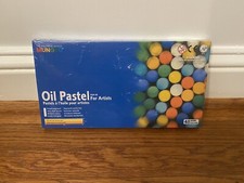 Mungyo Gallery Oil Pastels Cardboard Box Set of 48 Standard Assorted Colors New