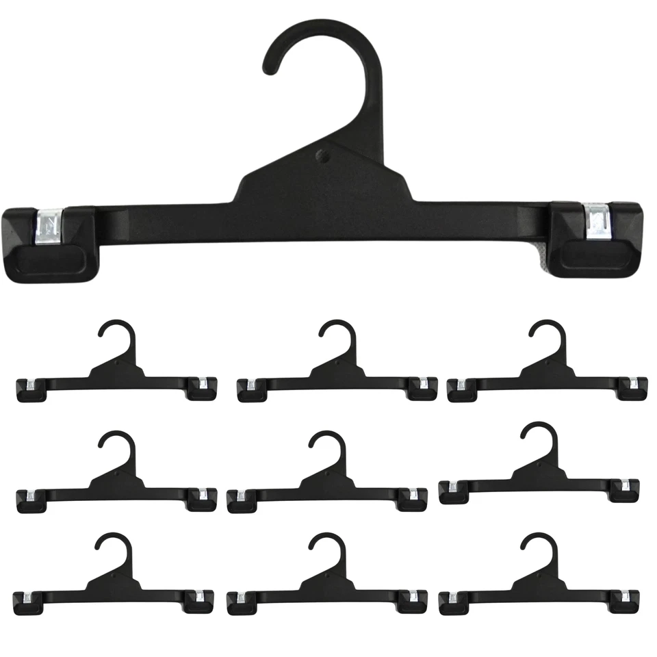 10x Heavy Duty Adult Clip Hanger 310mm Commercial Trouser Pants Skirts BULK R31 - image 2 of 2