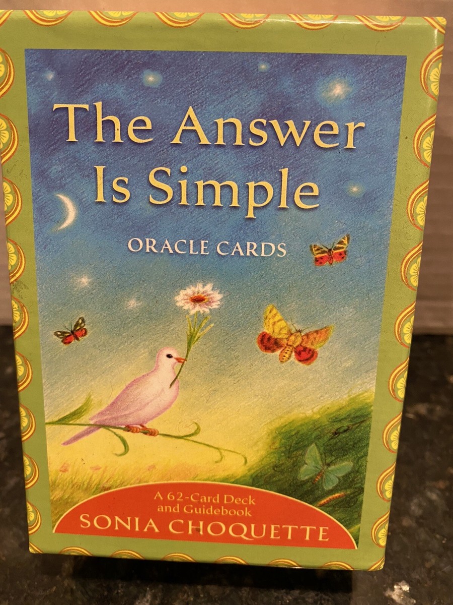 新品未使用／英語版✨絶版 The Answer is Simple Oracle 新品未使用／英語版✨絶版 The Answer is Simple Oracle s-l400.jpg