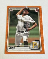2020 1st Bowman Draft Jared Jones Orange /25 True Rookie Card Pirates RC