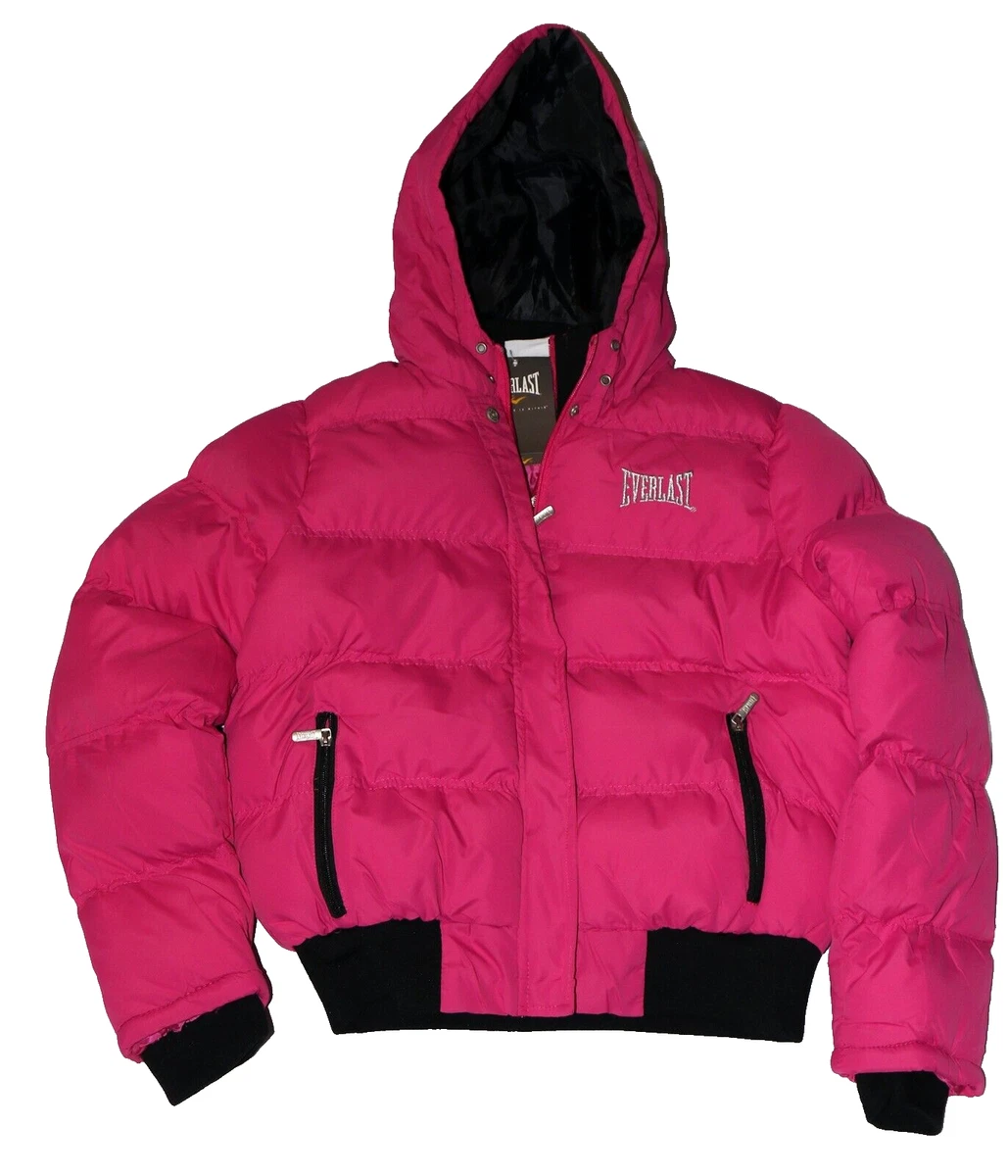 Everlast hooded cheap padded jacket ladies
