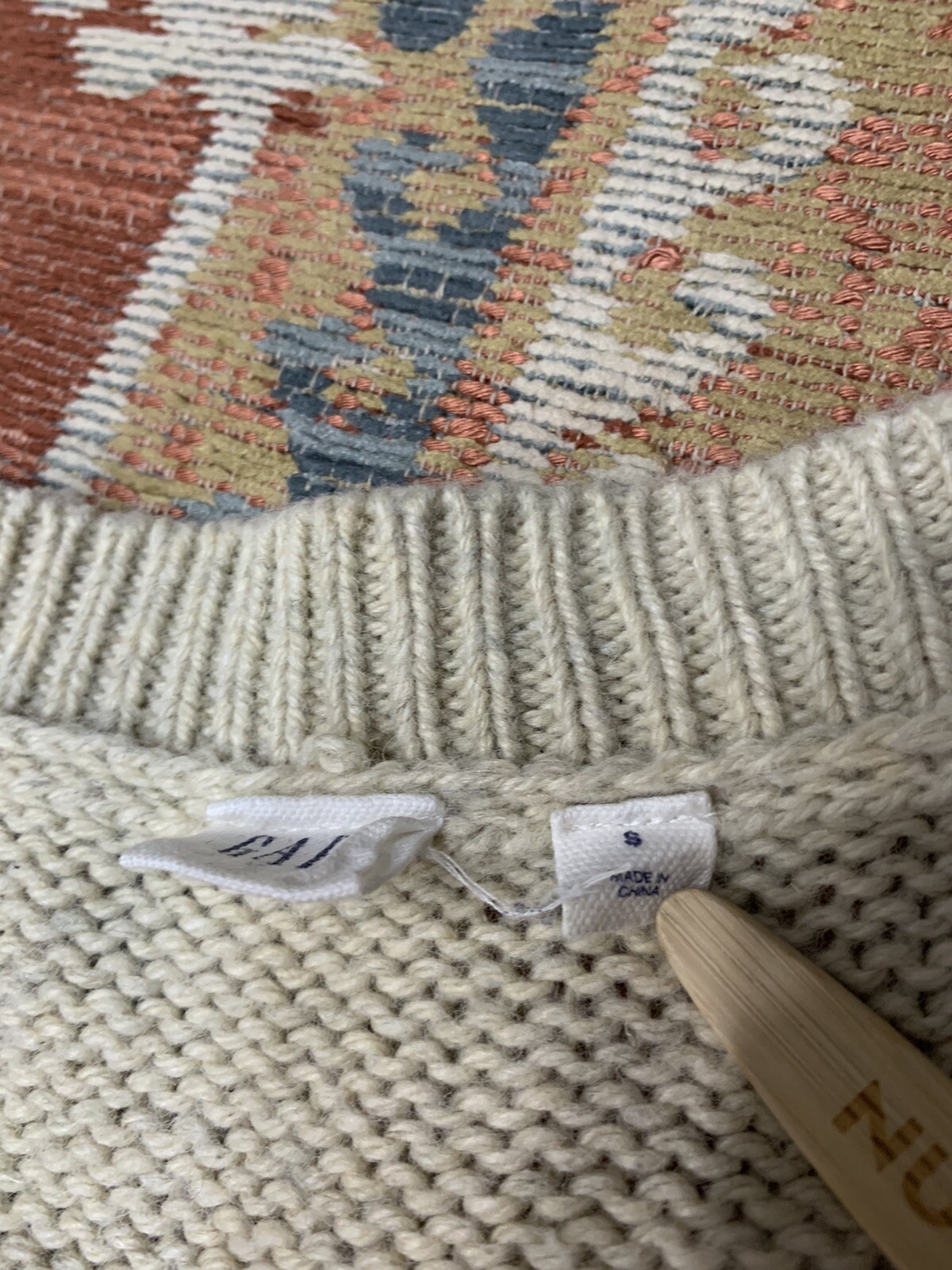 Gap Sweater Wool Small - image 6