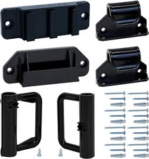 Retractable Baby Gate Replacement Parts Wall Mounting Hardware Pet Gate Black US