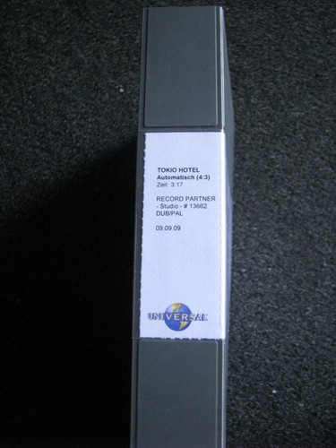 Tokio Hotel-Automatisch Betacam SP Video-2009 Germany-Universal-DE CE8 09 00010 - Picture 2 of 8