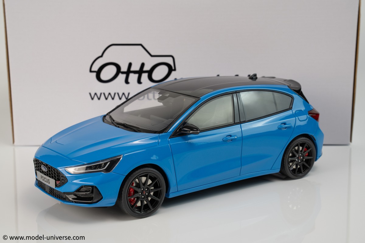 Otto Mobile - 1:18 Ford Focus ST Edition Azure Blue 2022 - Limited