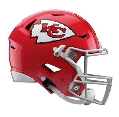 Kansas City Chiefs Helmet - Die Cut Laminated Vinyl Sticker/Decal - NFL