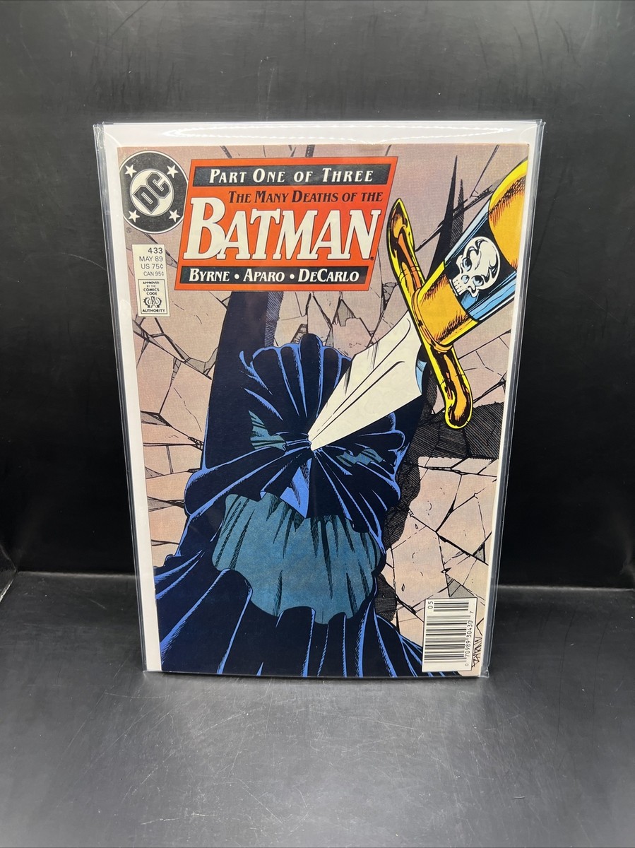 Batman: The Many Deaths of Batman Part 1-3 #'s 433 434 435 DC 1989