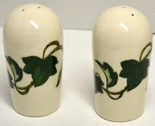 Metlox Vernon Vernonware California Ivy Large Salt & Pepper Shakers