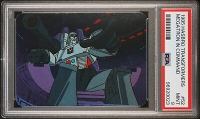 Megatron in Command 1985 Hasbro Transformers #52 PSA Mint 9 POP 8