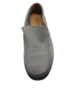 Born Gray Suede Driving Loafers Shoes 8 Mens Slip On Perforated Born Gray Suede Driving Loafers Shoes 8 Mens Slip On  main image 3