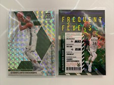 NBA Hoops Giannis Antetokounmpo Frequent Flyers Purple Explosion Mosaic Silver
