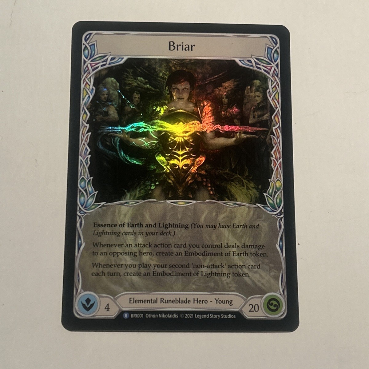 Flesh and Blood FAB Briar BRI001 Cold Foil | eBay