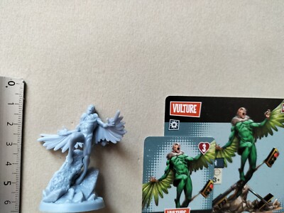 Carte Vulture Mini+ 2 Cartes Kickstarter Exclusive Zombicide Marvel Zombies G621