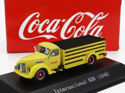 MODELLINO TRUCK STATICO INTERNATIONAL KB8 WITH BOTTLE COCA-COLA 1948 1/72