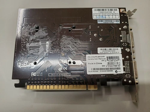 EVGA NVIDIA GeForce GT 520 (01G-P3-1526-KR) 1 GB / 1 GB (max) DDR3 SDRAM PCI  - Picture 4 of 5