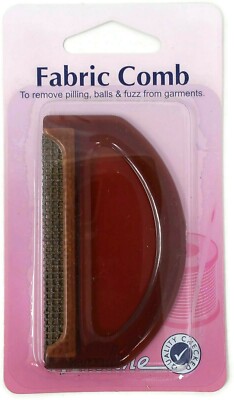 Saum Stoffkamm - Kunststoffzähne - Entfernen Fuzz Bobbles Pilling 