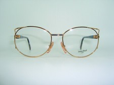 Stendhal, luxury eyeglasses, Gold plated, square, oval, frames, vintage, NOS