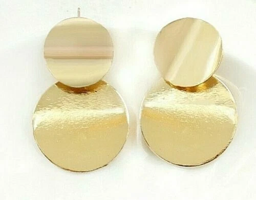 Runde Mode-Ohrschmuck ohne Stein