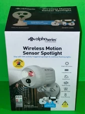 Swann SWALPH-B400G2WPK1 Motion-Activated Wireless Motion Sensor Spotlight NEW