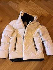 Moncler Waterproof Coat White Size 3