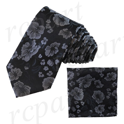 New Brand Q Men's Pre-tied Bow Tie & Hankie Paisley Microfiber - Foto 6