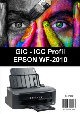 WF-2010 / WF-2110 ICC Profil für GIC Sublimationstinte  CD - SPP550