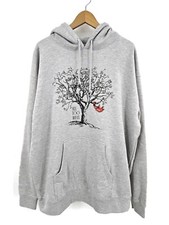 NWOT Taylor Swift All Too Well Size XL Grey Pullover Hoodie Sweatshirt