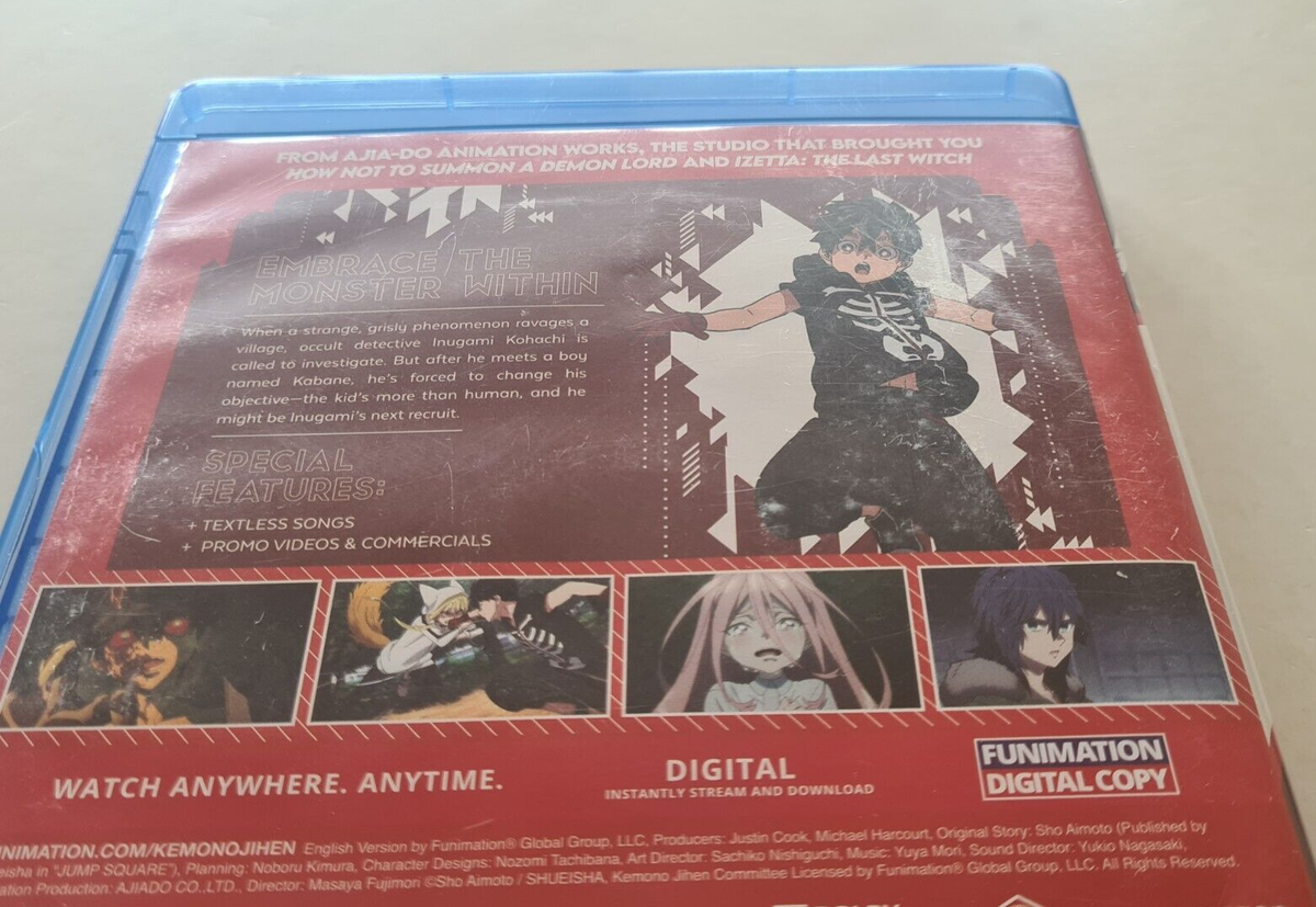 Detective Kemono Jihen Watch Kemono Jihen The Complete Season Blu