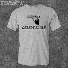 Magnum Research Desert Eagle Guns Firearms Men's Gray Size S to 5XL