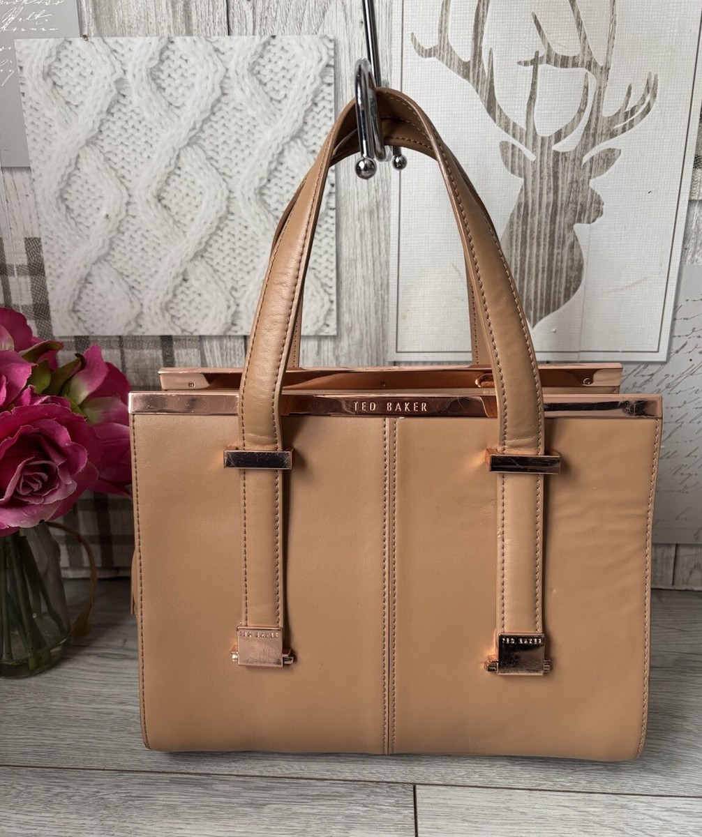 Lovely TED BAKER Leather Handbag Grab Bag