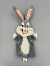 Vintage 1990 BUGS BUNNY Hand Puppet Plush 50th Birthday Collection
