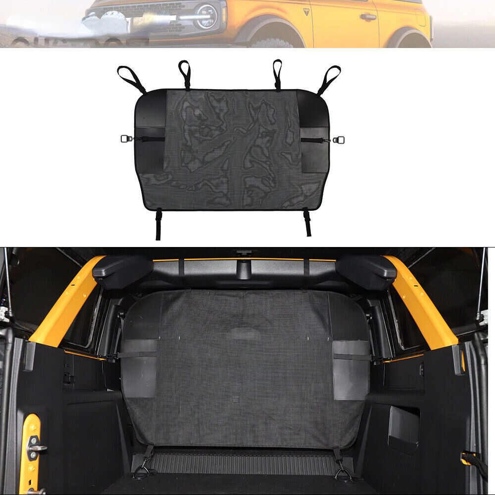 2024 Ford Bronco 4-Door Pet Barrier Trunk Safety Net For 2021