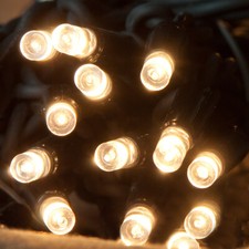 ConnectPro® LED Connectable IP65 Outdoor String Fairy Lights EXTENSION (No Plug)