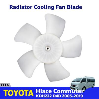 Fan 5 Blade Engine Radiator Cooling Fits Toyota Commuter D4D Van 2005
